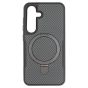 Brilliance LUX Samsung S25 TPU+PC Magnetic Airbag Anti-fall Phone Case Black