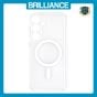 Brilliance LUX Samsung S25 High-Clarity Transparent Clear PC Magnetic Phone Case