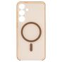 Brilliance LUX Samsung S25 High-Clarity Transparent Clear PC Magnetic Phone Case Gold