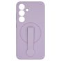 Brilliance LUX Samsung S25 Silicone with BackSide 360° Rotating Wrist Strap Magnetic Phone Case Purple