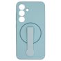 Brilliance LUX Samsung S25 Silicone with BackSide 360° Rotating Wrist Strap Magnetic Phone Case Sky Blue