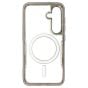 Brilliance LUX Samsung S25 Plus Chrome-Plated Magnetic Clear TPU + Acrylic Phone Case Gray Titanium