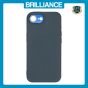 Brilliance LUX Samsung S25 Plus Soft Liquid Silicone Phone Case Blue