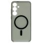 Brilliance LUX Samsung S25 Plus High-Clarity Transparent Clear PC Magnetic Phone Case Black