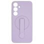 Brilliance LUX Samsung S25 Plus Silicone with BackSide 360° Rotating Wrist Strap Magnetic Phone Case Purple