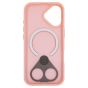 Brilliance LUX Samsung S25 Plus Anti-shock Magnetic Matte Clear TPU + Acrylic Kickstand Phone Case Pink