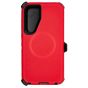 Brilliance HEAVY DUTY Samsung S25 Plus (Pro Series) + Magnetic Case Red + Black