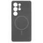 Brilliance LUX Samsung S25 Ultra Magnetic Solid Silicone with Open-Area Camera Cutout Phone Case Black