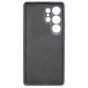 Brilliance LUX Samsung S25 Ultra Magnetic Solid Silicone with Open-Area Camera Cutout Phone Case Black