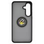 Brilliance LUX Samsung S25 FE Hybrid Shell Anti-shock Ring Kickstand TPU Matte Case Black