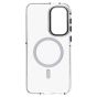 Brilliance LUX Samsung S25 FE Clear Magnetic Hybrid TPU + Acrylic Phone Case Black