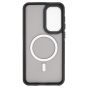 Brilliance LUX Samsung S25 FE Silicone-Feel Magnetic Hybrid TPU + PC Phone Case Black