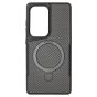 Brilliance LUX Samsung S25 FE TPU+PC Magnetic Airbag Anti-fall Phone Case Black