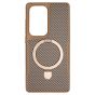 Brilliance LUX Samsung S25 FE TPU+PC Magnetic Airbag Anti-fall Phone Case Gold