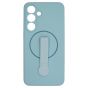 Brilliance LUX Samsung S25 FE Silicone with BackSide 360° Rotating Wrist Strap Magnetic Phone Case Sky Blue