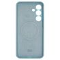 Brilliance LUX Samsung S25 FE Silicone with BackSide 360° Rotating Wrist Strap Magnetic Phone Case Sky Blue