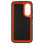 Brilliance HEAVY DUTY Samsung S25 FE (Pro Series) + Magnetic Case Black + Orange