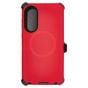Brilliance HEAVY DUTY Samsung S25 FE (Pro Series) + Magnetic Case Red + Black