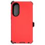 Brilliance HEAVY DUTY Samsung S25 FE (Pro Series) Case Red Black