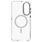 Brilliance LUX Samsung S25 Edge Clear Magnetic Hybrid TPU + Acrylic Phone Case Black