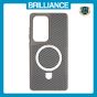 Brilliance LUX Samsung S25 Edge TPU+PC Magnetic Airbag Anti-fall Phone Case Gray