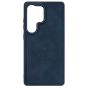 Brilliance LUX Samsung S25 Edge Matte Magnetic TPU+PC+PU leather Phone Case Royal Blue