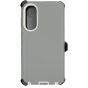 Brilliance HEAVY DUTY Samsung S25 Edge (Pro Series) Case Grey White