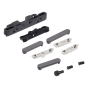 iPad Pro 11" 5th Gen (2024) / iPad Pro 13" 7th Gen (2024) - Full Button And Bracket Set (11 Pieces)
