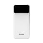 TRUSMI PB03-02 10000mAh 22.5W Power Bank with Digital Display Dual USB & Type-C – White
