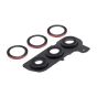 Samsung S25 5G Back Camera Lens With Cover Bezel Ring (Coral Red)