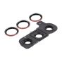 Samsung S25 5G Back Camera Lens With Cover Bezel Ring (Coral Red)
