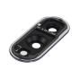 Samsung S25 Edge Back Camera Lens With Cover Bezel Ring Titanium Icyblue