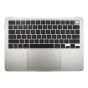 MacBook Air 13" (A3113 / Mid 2024) Top Case Assembly With Battery And Keyboard (Silver)