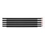 MacBook Air 13" (A2681 / Mid 2022 / A3113 / Mid 2024 / A3240 / Early 2025) Display Bottom Plastic Bezel Strip (Without Logo), 5 Pack