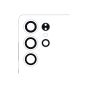 Samsung S25 Ultra Back Camera Lens Set (Glass Only)