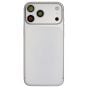 iPhone 17 Pro Max Back Housing W/ Charging Port Flex & Small Parts Silver (OEM PULL)