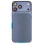 iPhone 17 Pro Max Back Housing W/ Charging Port Flex & Small Parts Deep Blue (OEM PULL)