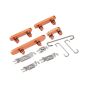 iPhone 17 Pro / 17 Pro Max Hard Buttons (Power / Volume / Switch) (Cosmic Orange)