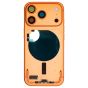 iPhone 17 Pro Back Housing W/ Charging Port Flex & Small Parts Cosmic Orange (OEM PULL)