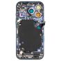 iPhone 17 Pro Back Housing W/ Charging Port Flex & Small Parts Deep Blue (OEM PULL)