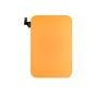 iPhone 17 Pro Back Glass w/ MagSafe Magnet & NFC & Flashlight Flex (Cosmic Orange) (OEM PULL)