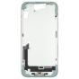 iPhone 15 Plus Mid-Frame Housing W/ Charging Port Flex & Small Parts Green (OEM PULL)