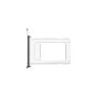 iPhone 15 Plus Mid-Frame Housing W/ Charging Port Flex & Small Parts Blue (OEM PULL)