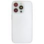 iPhone 15 Pro Back Housing W/ Small Parts White Titanium (OEM PULL)