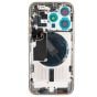iPhone 15 Pro Back Housing W/ Small Parts Natural Titanium (OEM PULL)