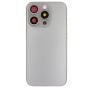 iPhone 15 Pro Back Housing W/ Small Parts Natural Titanium (OEM PULL)