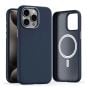 TRUSMI iPhone 12 Pro Max PU Leather Magnetic Phone Case, Royal Blue