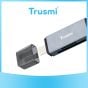 TRUSMI CA01-05 4-in-1 Dual Card Reader (Grey)