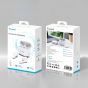 TRUSMI WS19-01 Minimalist Semi-In-Ear Wireless Earphone White