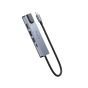 TRUSMI DS01-04 Type-C to HDMI+RJ45+USB2.0+USB3.0+Type-C PD100W